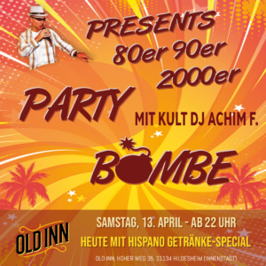 13.04.24 - 80er 90er 2000er-Party im Old Inn in Hildesheim