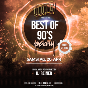 20.04.24 - Best of 90s Party im Old Inn in Hildesheim