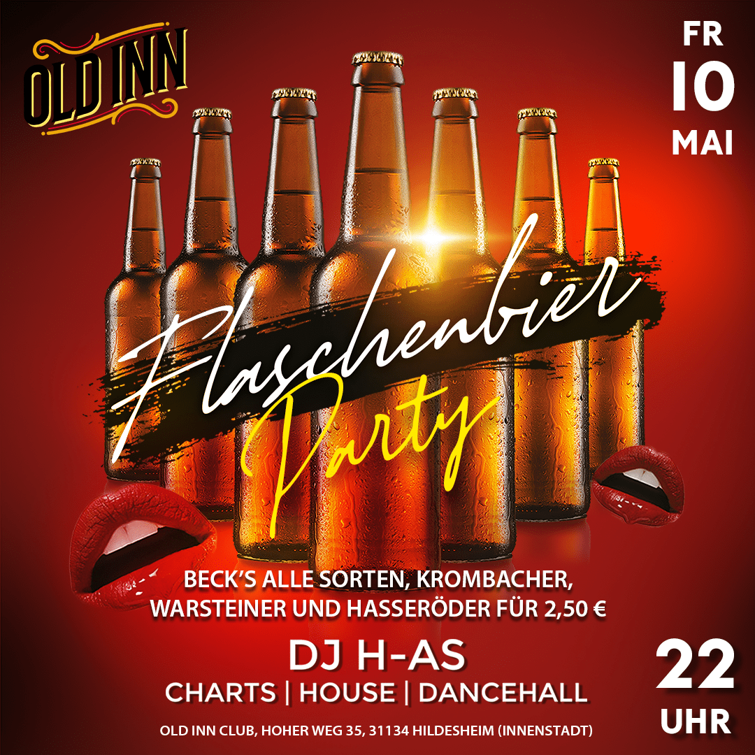 10.05.24 - Flaschenbier-Party im Old Inn in Hildesheim