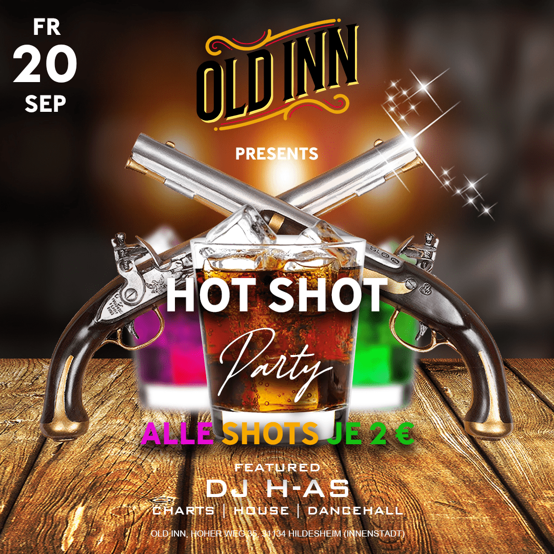 20.09.24 - Hot Shot Party im Old Inn in Hildesheim