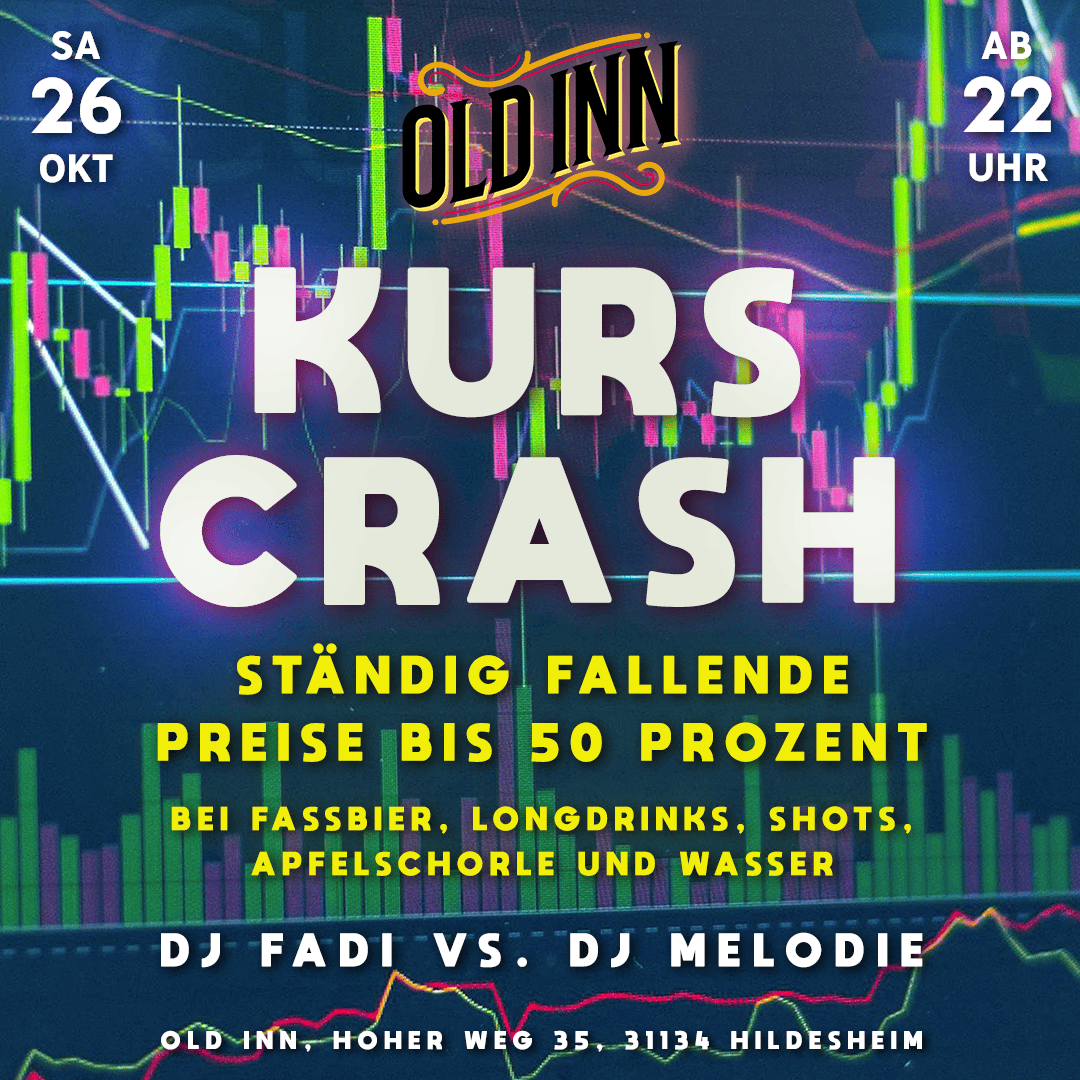 26.10.24 - Kurs-Crash im Old Inn in Hildesheim