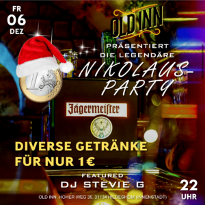 06.12.24 - 1 Euro-Nikolaus-Party im Old Inn in Hildesheim