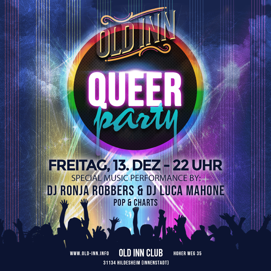 13.12.24 - Queer Party im Old Inn in Hildesheim