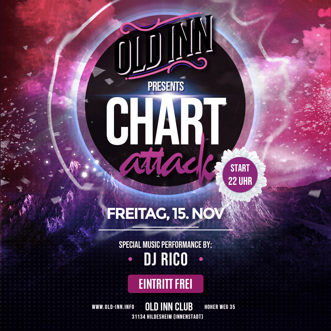 15.11.24 - Chart Attack im Old Inn in Hildesheim