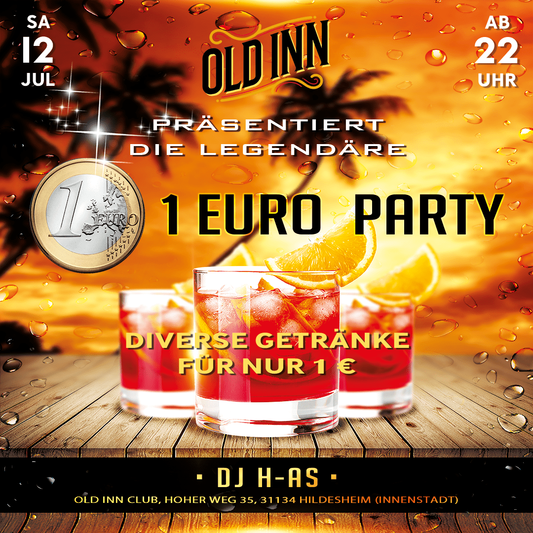 12.07.25 - 1 Euro-Party im Old Inn in Hildesheim