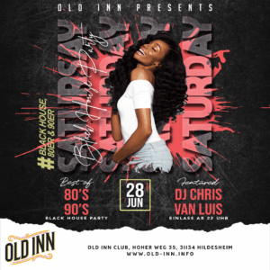 28.06.25 - Black House 80s 90s im Old Inn in Hildesheim