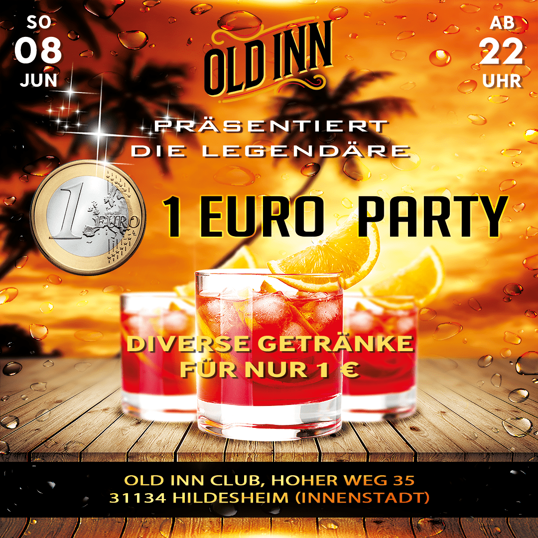 08.06.25 - 1 Euro-Party im Old Inn in Hildesheim