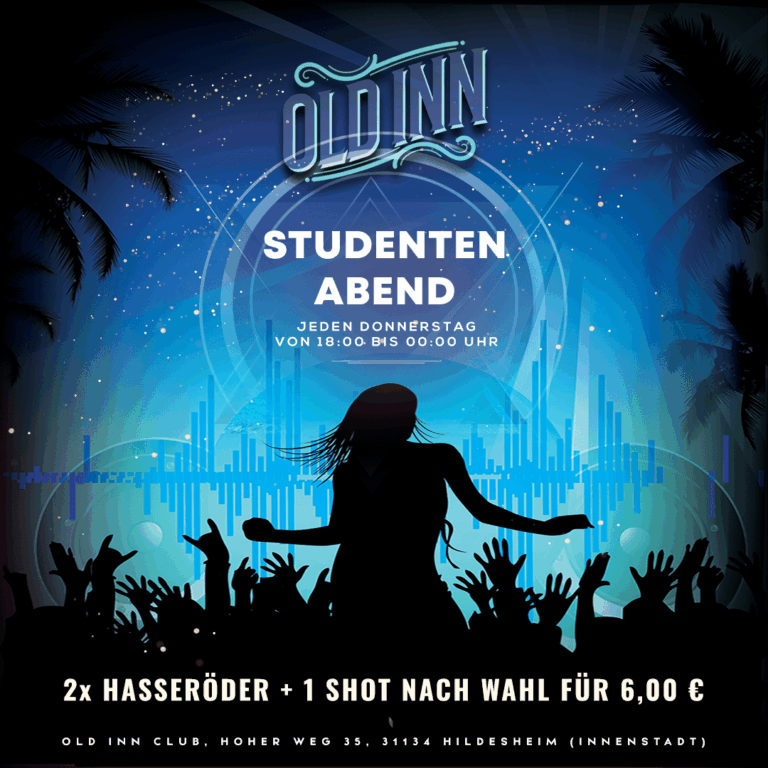 Jeden Donnerstag Studentenabend