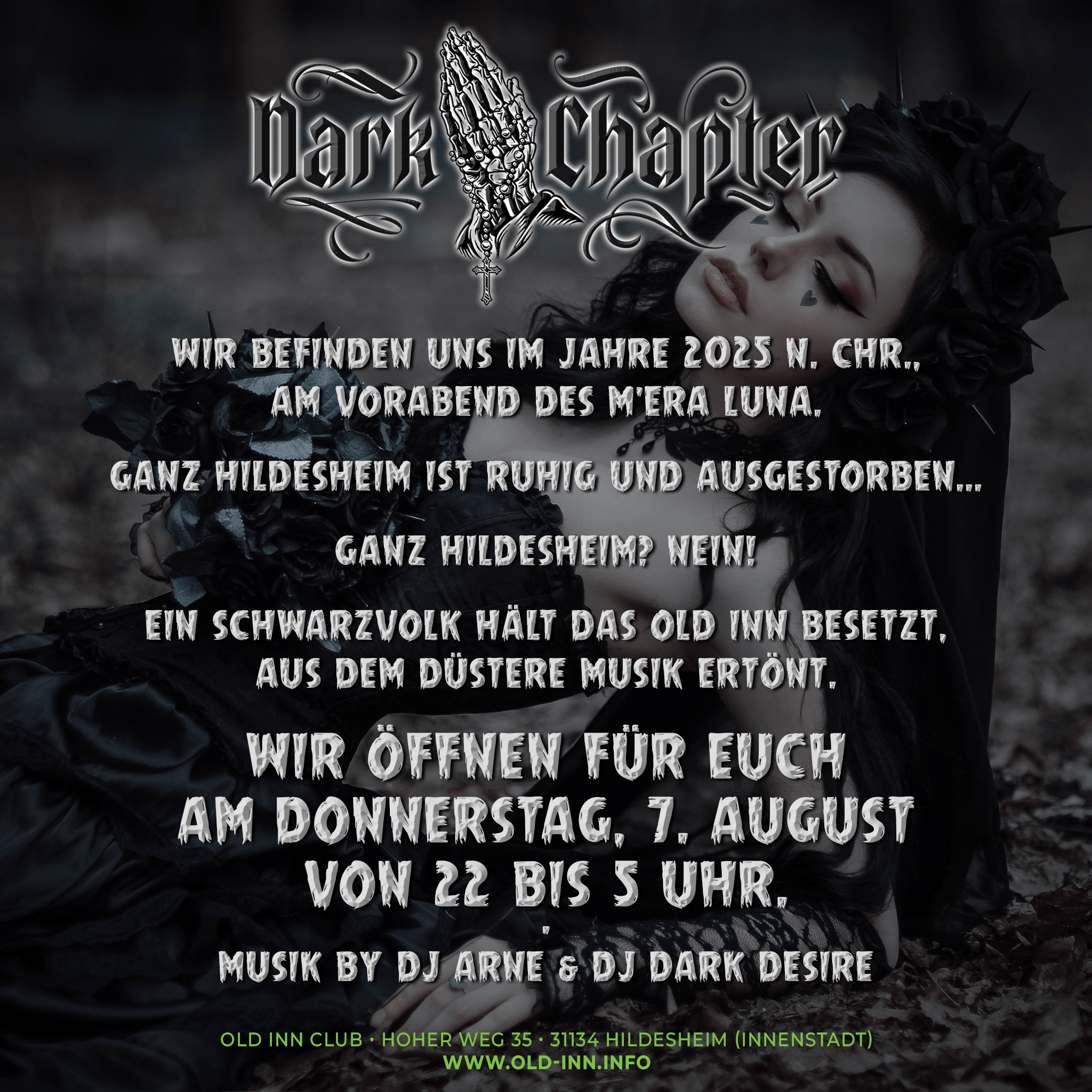 07.08.25 - Mera Luna Vorabend im Old Inn in Hildesheim
