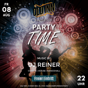 08.08.25 - Party Time im Old Inn in Hildesheim