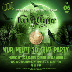 06.09.25 - Dark Chapter 50 Cent Party im Old Inn in Hildesheim