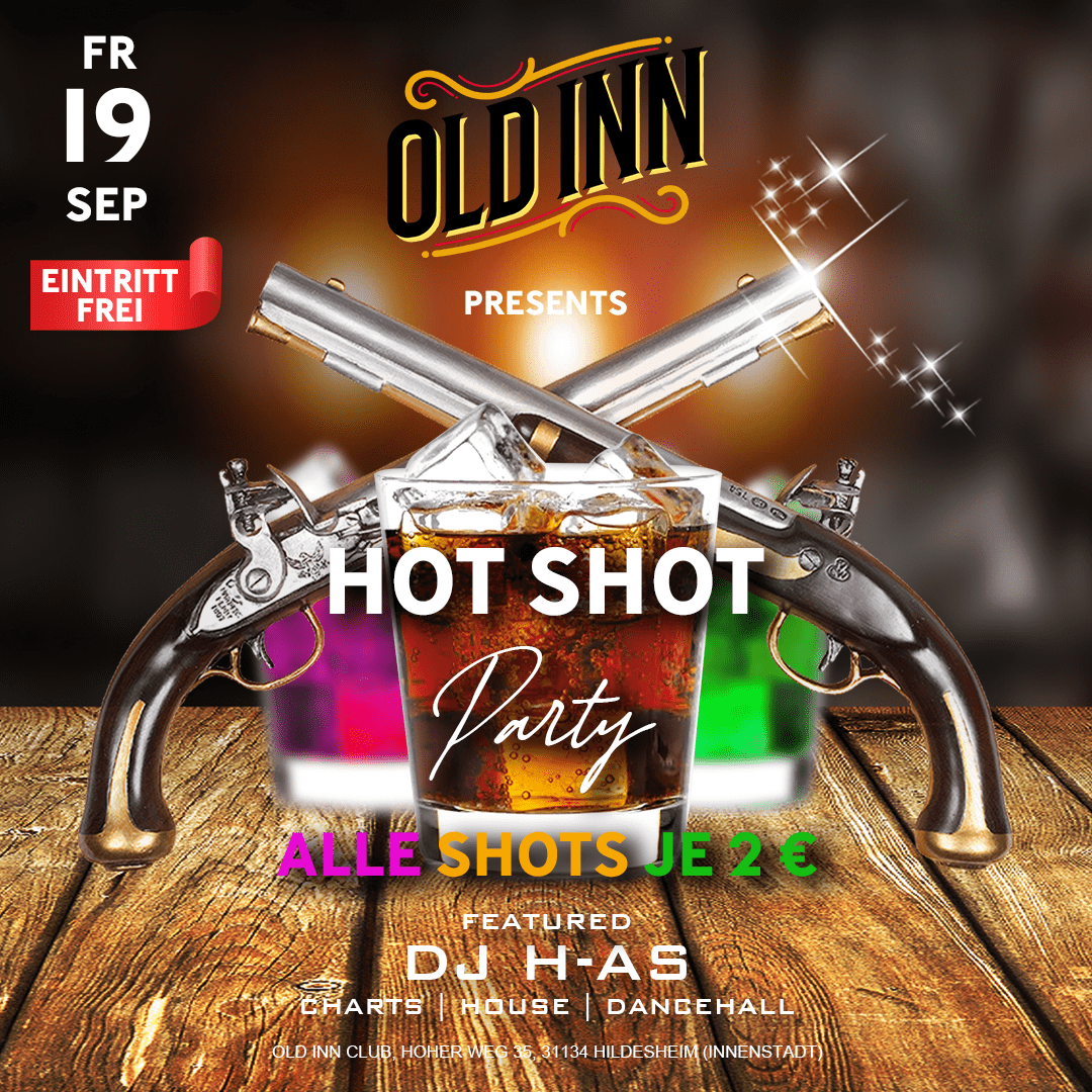 19.09.25 - Hot Shot Party im Old Inn in Hildesheim