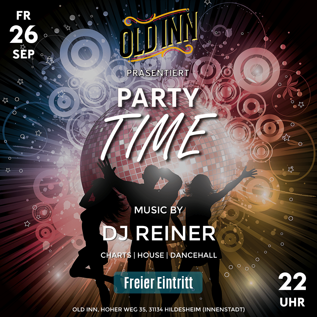 26.09.25 - Party Time im Old Inn in Hildesheim