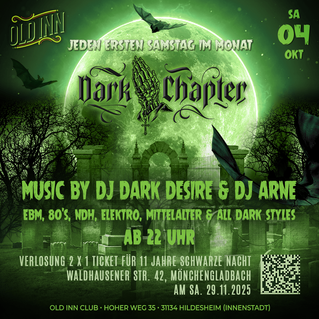 04.10.25 - Dark Chapter im Old Inn in Hildesheim