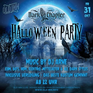 31.10.25 - Halloween Party im Old Inn in Hildesheim