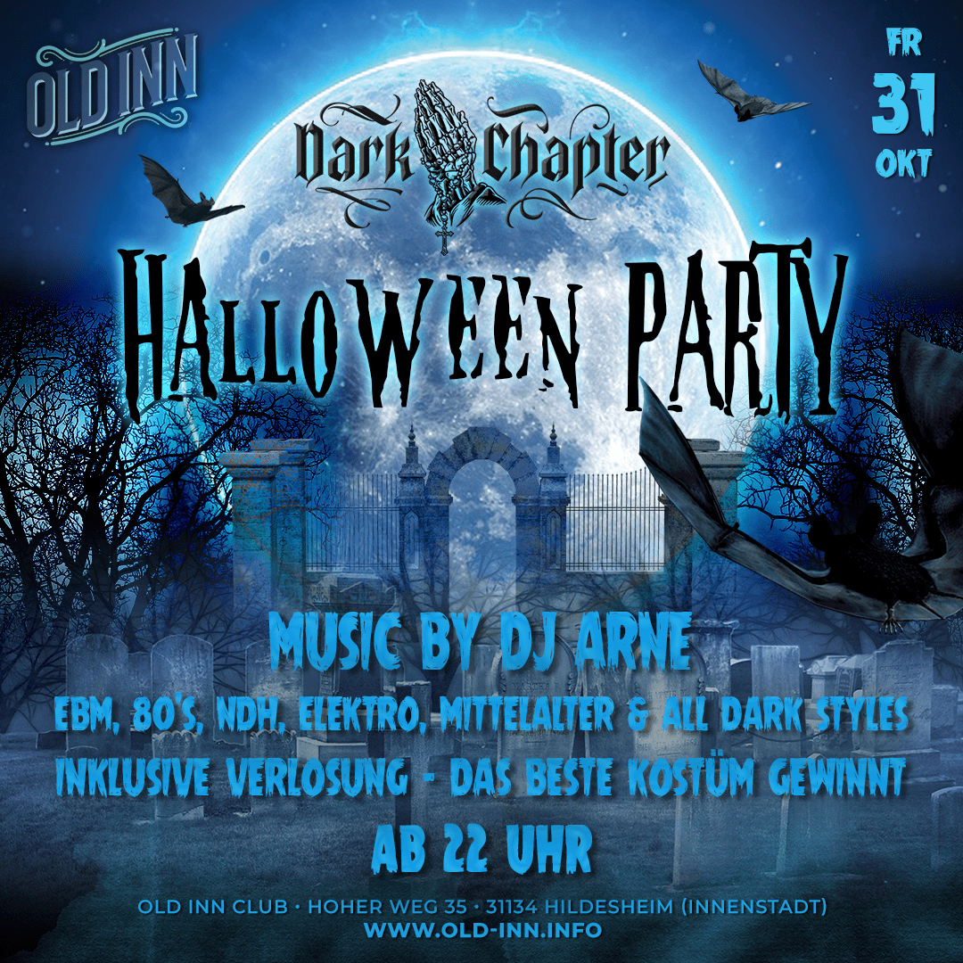 31.10.25 - Halloween Party im Old Inn in Hildesheim