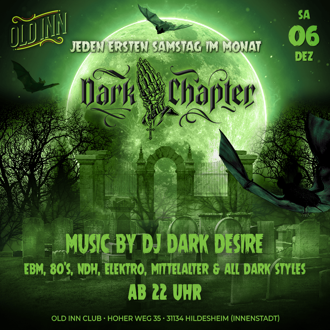 06.12.25 - Dark Chapter im Old Inn in Hildesheim