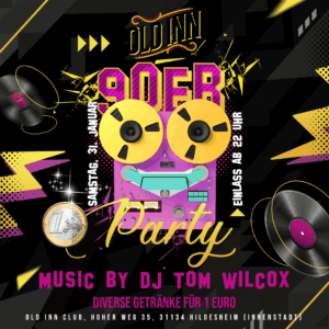 31.01.26 - 90er-Party im Old Inn in Hildesheim