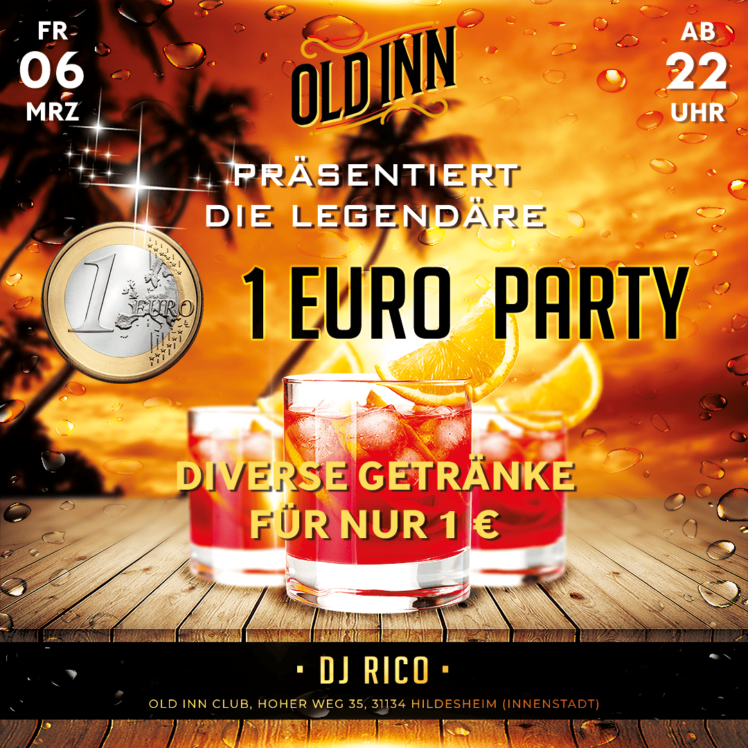 06.03.26 - 1 Euro-Party im Old Inn in Hildesheim