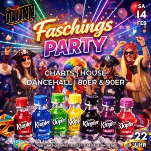 14.02.26 - Kleiner Klopfer-Faschingsparty im Old Inn in Hildesheim