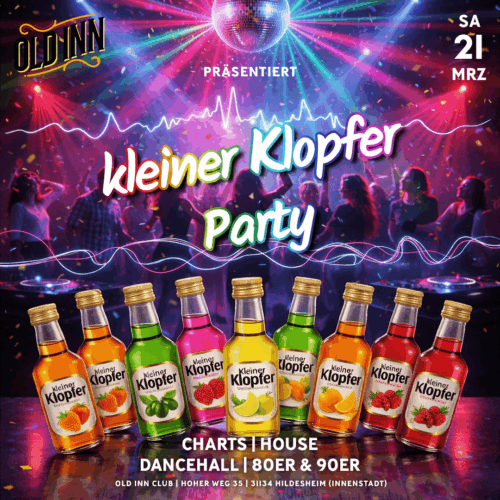 21.03.26 - Kleiner Klopfer Party im Old Inn in Hildesheim