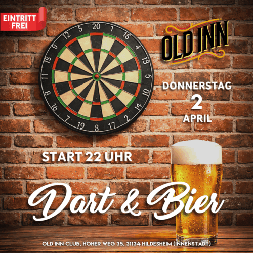 02.04.26 - Dart und Bier im Old Inn Club Hildesheim