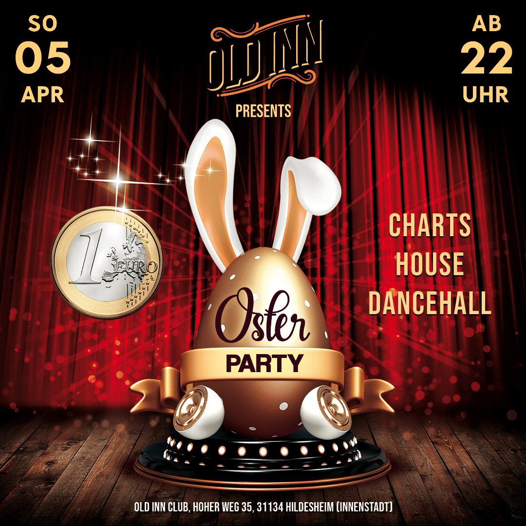 05.04.25 - 1 Euro Oster-Party im Old Inn Club Hildesheim
