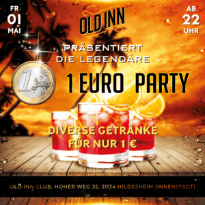 01.05.26 - 1 Euro-Party im Old Inn Club Hildesheim