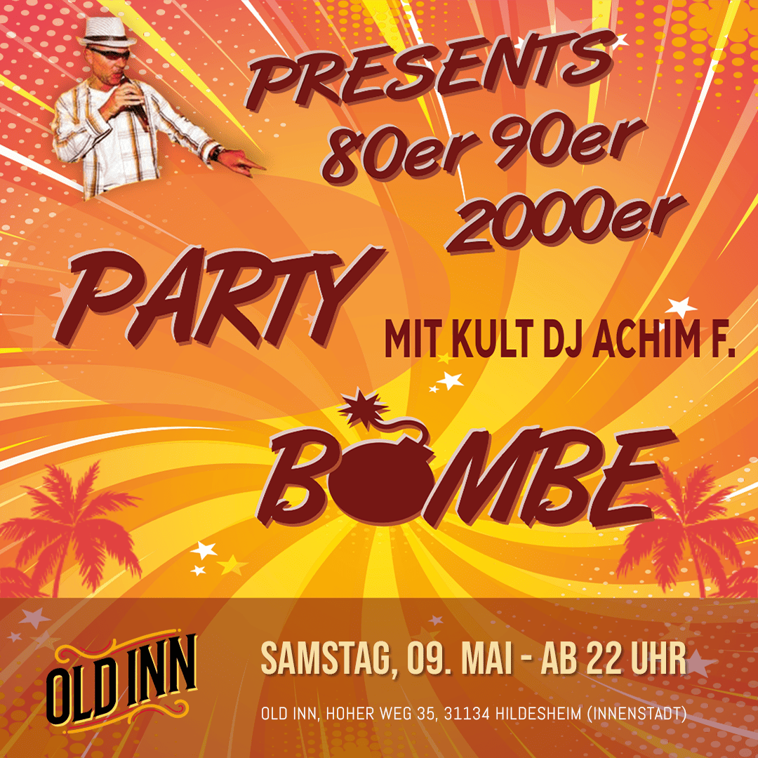 09.05.26 - 80er 90er 2000er-Party im Old Inn Club Hildesheim