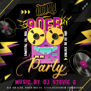 29.08.26 - 90er-Party im Old Inn Club Hildesheim