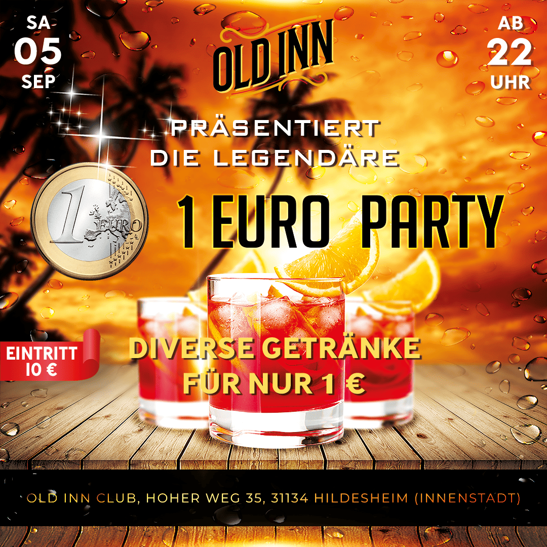 05.09.26 - 1 Euro-Party im Old Inn Club Hildesheim