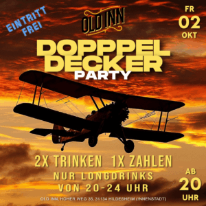 02.10.26 - Doppeldecker-Party im Old Inn Club Hildesheim