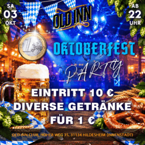 03.10.26 - 1 Euro Oktoberfest Party im Old Inn Club Hildesheim