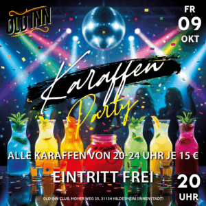 09.10.26 - Karaffen-Party im Old Inn Club Hildesheim