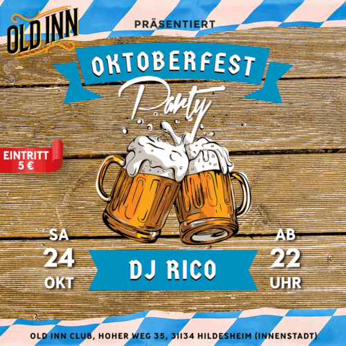 24.10.26 - Oktoberfest Party im Old Inn Club Hildesheim