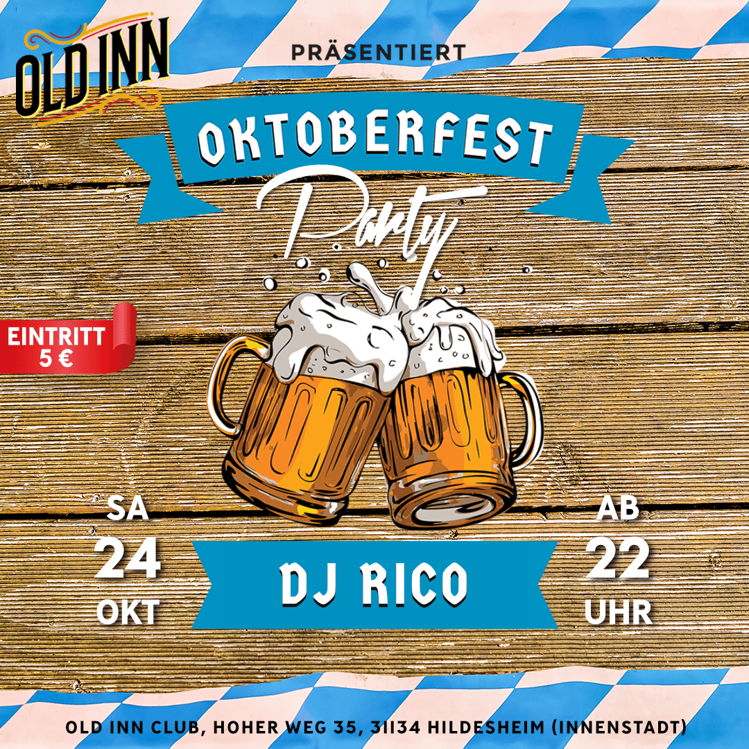 24.10.26 - Oktoberfest Party im Old Inn Club Hildesheim