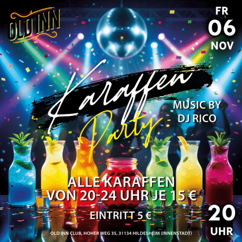 06.11.26 - Karaffen-Party im Old Inn Club Hildesheim