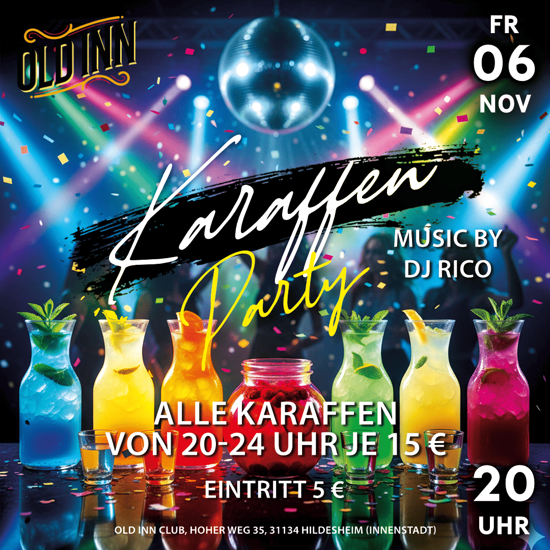 06.11.26 - Karaffen-Party im Old Inn Club Hildesheim